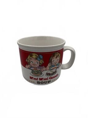 Vintage Campbell's Soup Mug Coffee Cup Mm! Mm! Good! by Westwood 1989